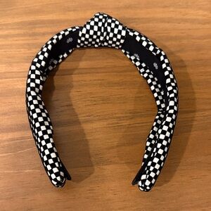 Lele Sadoughi Checkered Headband